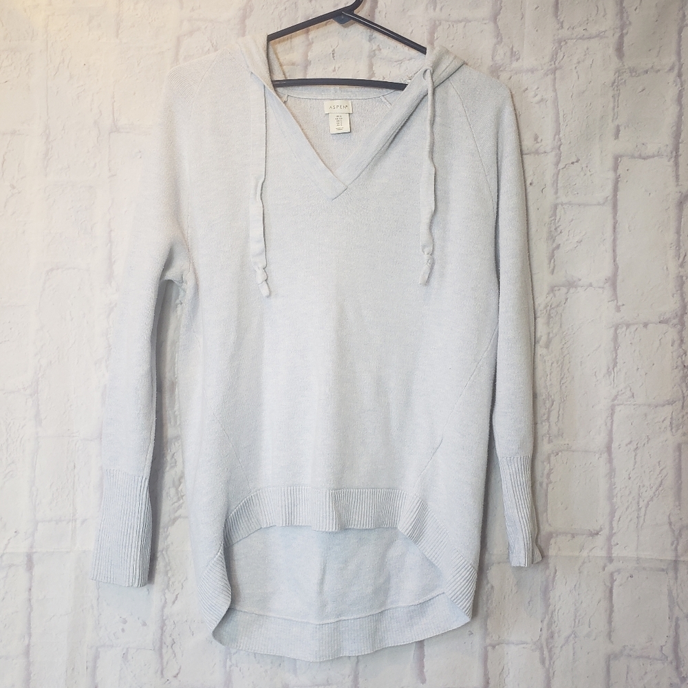 ASPEN Hooded High Low Sweater